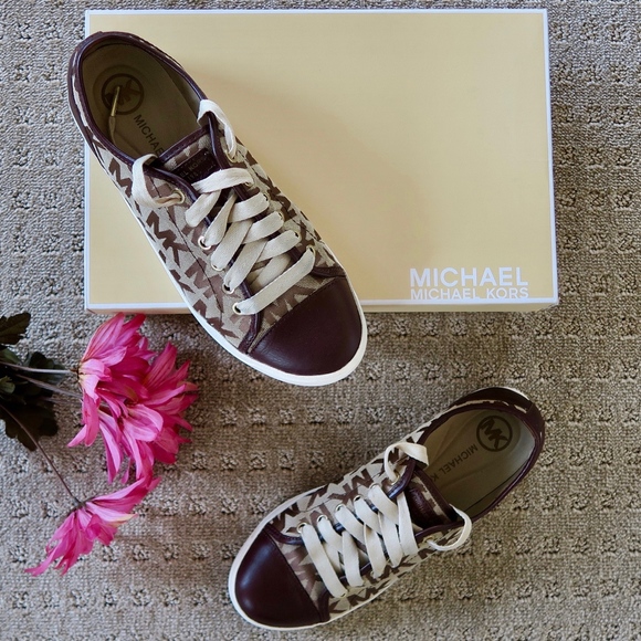 Michael Kors Shoes - IOB MICHAEL KORS City Monogram Jacquard Sneaker 8